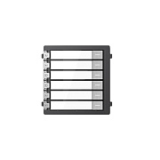 картинка Hikvision DS-KD-KK/S Расширительный модуль на 6 абонентов от компании Intant