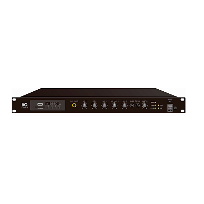 картинка ITC T-500DTB Усилитель микшерный, цифровой с Мр3, тюнером, Bluetooth, 500Вт от компании Intant