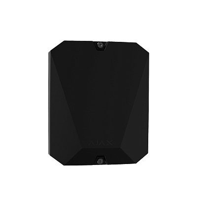 картинка Ajax MultiTransmitter черный Беспроводной модуль интеграции сторонних датчиков от компании Intant