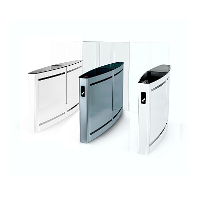 картинка PERCo-STD-02.900 Секция двусторонняя турникета "Скоростной проход" шириной 900 мм со створками от компании Intant