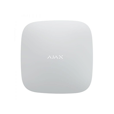 картинка Ajax Hub Plus белый Контроллер систем безопасности от компании Intant