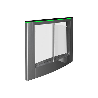 картинка Oxgard QL-04-SMК-900 крайний модуль турникета с картоприемником на 900 мм от компании Intant