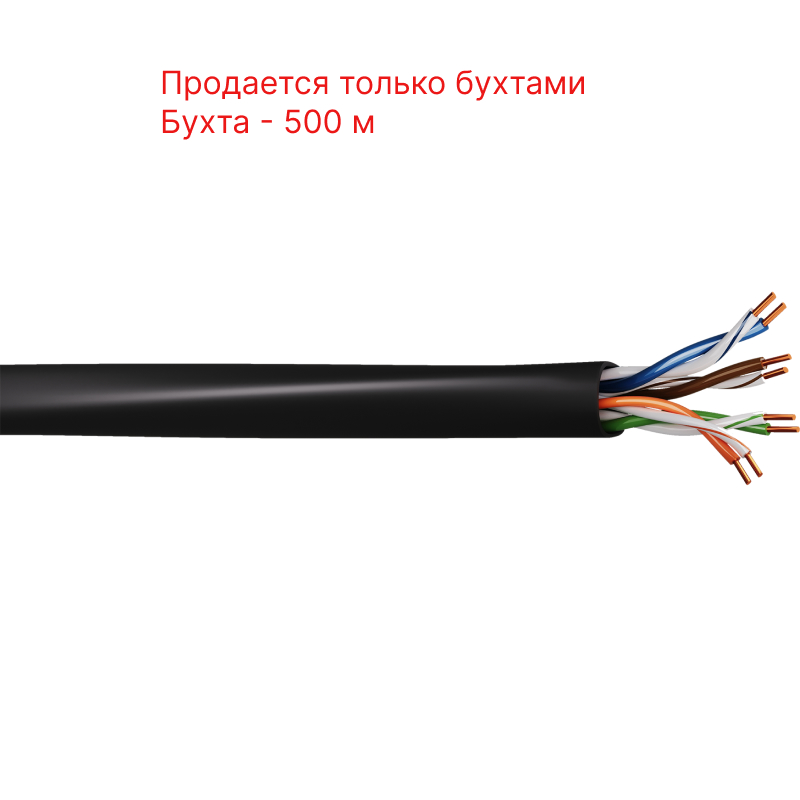 KCEP Кабель U/UTP 4х2хAWG 24/1 PE1 Cat. 6 от компании Intant