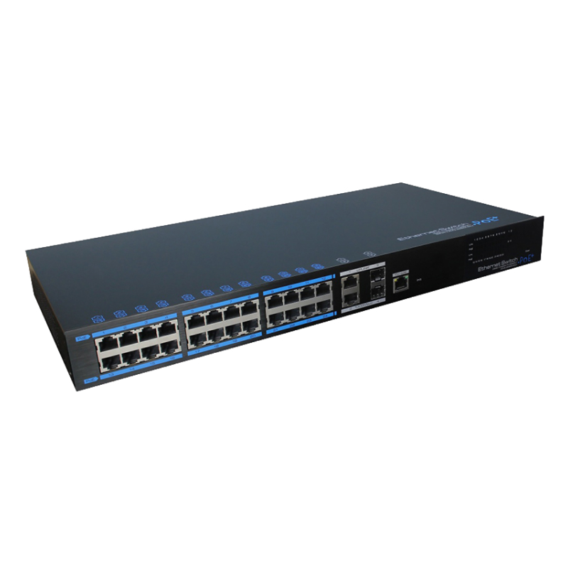 UTEPO UTP7224E-POE-L2 Коммутатор 24-портовый управляемый PoE от ...