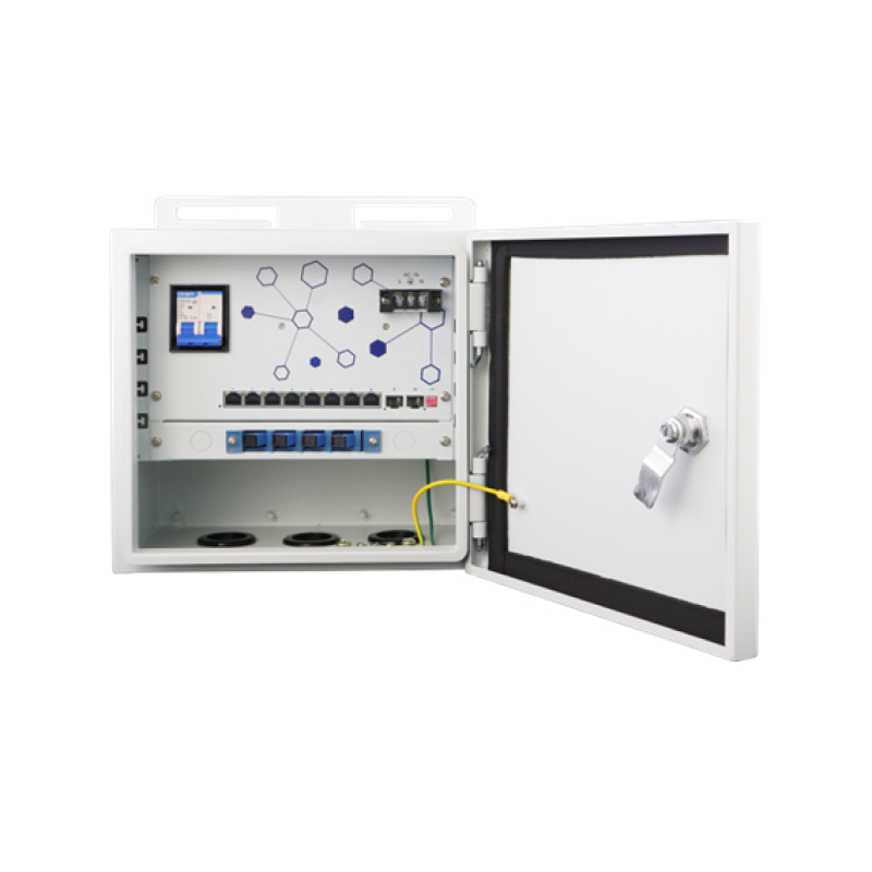 N-NET QB2082SPG-120W Уличный 8-портовый неуправляемый PoE коммутатор от ...