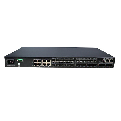 картинка UTEPO UTP5628TFS-L3 Коммутатор c 24 SFP портами управляемый L3 от компании Intant