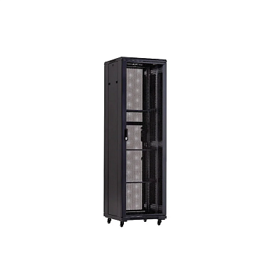 картинка Finen A36824 Шкаф серверный 24U (600х800х1255мм, перфорированная дверь) от компании Intant