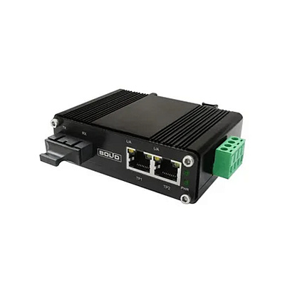 картинка Болид Ethernet-FX-SM40 преобразователь Ethernet 10/100 Мбит/с в оптику, одномодовое волокно до 40км от компании Intant