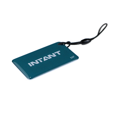 картинка TD-KEYFOB012-MF RFID-брелок из эпоксидной смолы, водонепроницаемый (бирюзовый) Mifare от компании Intant