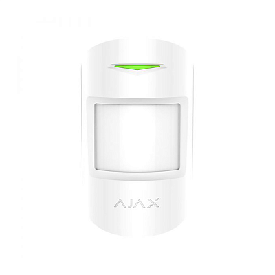 Ajax MotionProtect Plus белый Датчик движения с микроволновым сенсором ...