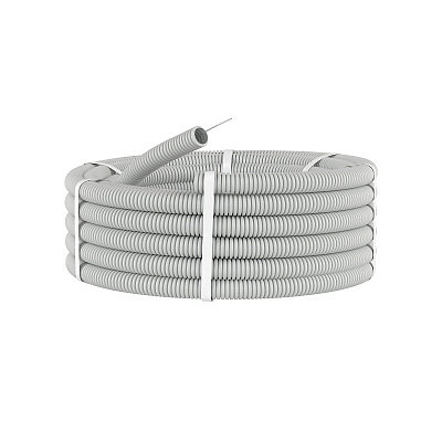 картинка Гофра ПВХ СЕРАЯ ф20 EKT (100 м) от компании Intant