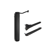 картинка Locinox VERTICLOSE-2-9005 Гидравлический доводчик для калитки до 1500мм/ до 150кг от компании Intant