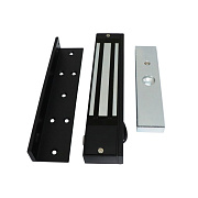 картинка iLock-180M Black Электромагнитный замок с уголком с силой удержания до 180 кг. от компании Intant