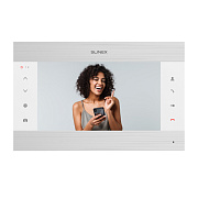 картинка Slinex SL-10MHD цвет серебро + белый. 10" Домофон с программной детекцией движения и функцией памяти от компании Intant