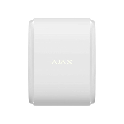 картинка Ajax DualCurtain Outdoor белый Двунаправленный уличный датчик движения штора от компании Intant