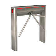 картинка Oxgard Cube С-04-Н Электромеханический турникет из нержавеющей стали с планками и подсветкой от компании Intant