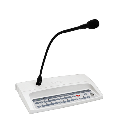 картинка Болид Микрофонная консоль-20 Микрофонная консоль с 20 зонами речевой трансляции от компании Intant