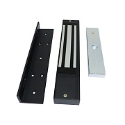 картинка iLock-280M Black Электромагнитный замок с уголком  с силой удержания до 280 кг. от компании Intant