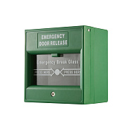 картинка Hikvision DS-K7PEB (зеленая) Тревожная кнопка выхода от компании Intant