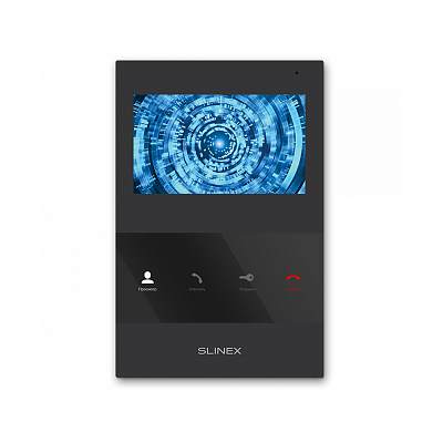 картинка Slinex SQ-04 цвет черный. 4" Цветной домофон от компании Intant