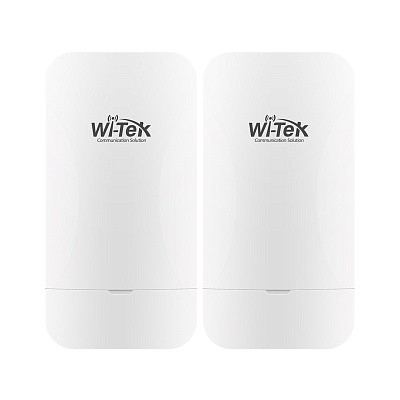 картинка Wi-Tek WI-CPE110-KIT Устройство беспроводной передачи данных до 1 км (комплект из 2 точек) от компании Intant