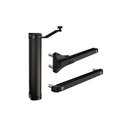 картинка Locinox LION-9005 Гидравлический доводчик для калитки до 1100мм/ до 75кг от компании Intant