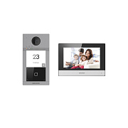 картинка Hikvision DS-KIS604-P Комплект DS-KV8113-WME1 (вызывная панель) + DS-KH6320-WTE1 (монитор 7“)+ 16гб от компании Intant