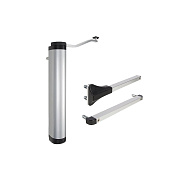 картинка Locinox VERTICLOSE-2-ZILV Гидравлический доводчик для калитки до 1500мм/ до 150кг от компании Intant