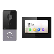 картинка Hikvision DS-KIS605-P(C) Комплект DS-KV6113-WPE1 (вызывная панель) + DS-KH6320-LE1 (монитор 7“) от компании Intant