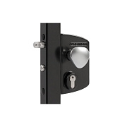 картинка Locinox LEKQ4040U4L9005VSZR Электромеханический замок (НО) на калитку / для распашных ворот от компании Intant