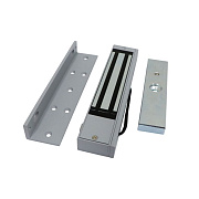 картинка iLock-180M Dark-gray Электромагнитный замок с уголком с силой удержания до 180 кг. от компании Intant