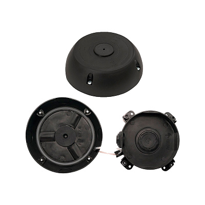 картинка МК-2 Pro (черная) Монтажная коробка для видеонаблюдения и охранного наблюдения от компании Intant