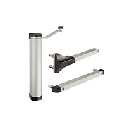 картинка Locinox LION-ZILV Гидравлический доводчик для калитки до 1100мм/ до 75кг от компании Intant