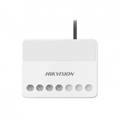 картинка Hikvision DS-PM1-O1H-WE Силовое реле дистанционного управления (AX PRO) от компании Intant